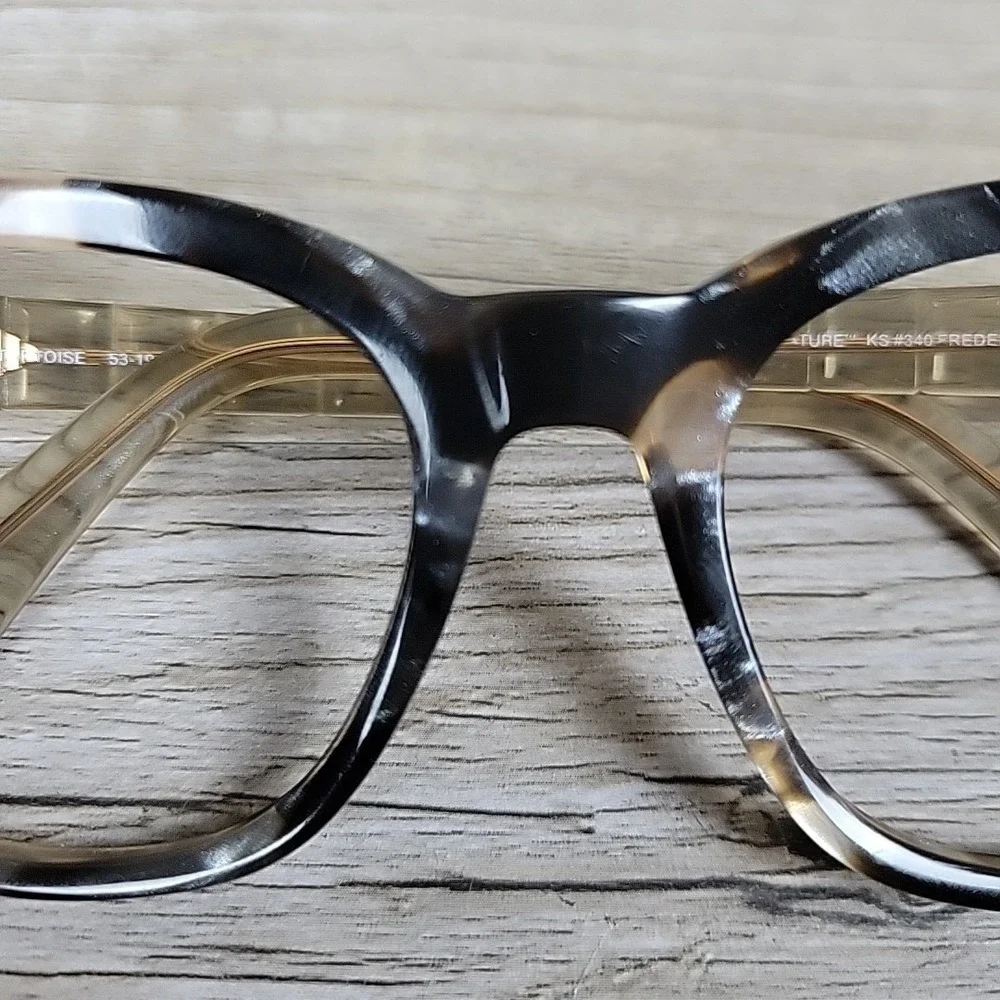 Kirkland Signature Eyeglasses Frames KS340 Fredericksburg Pink Tortoise 140mm